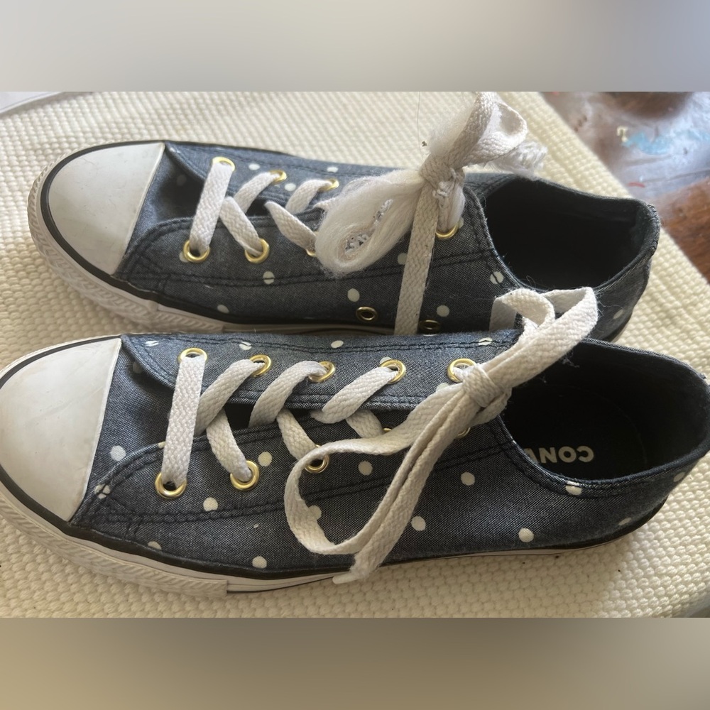 Converse Kids' Polka Dot Sneakers - size 3